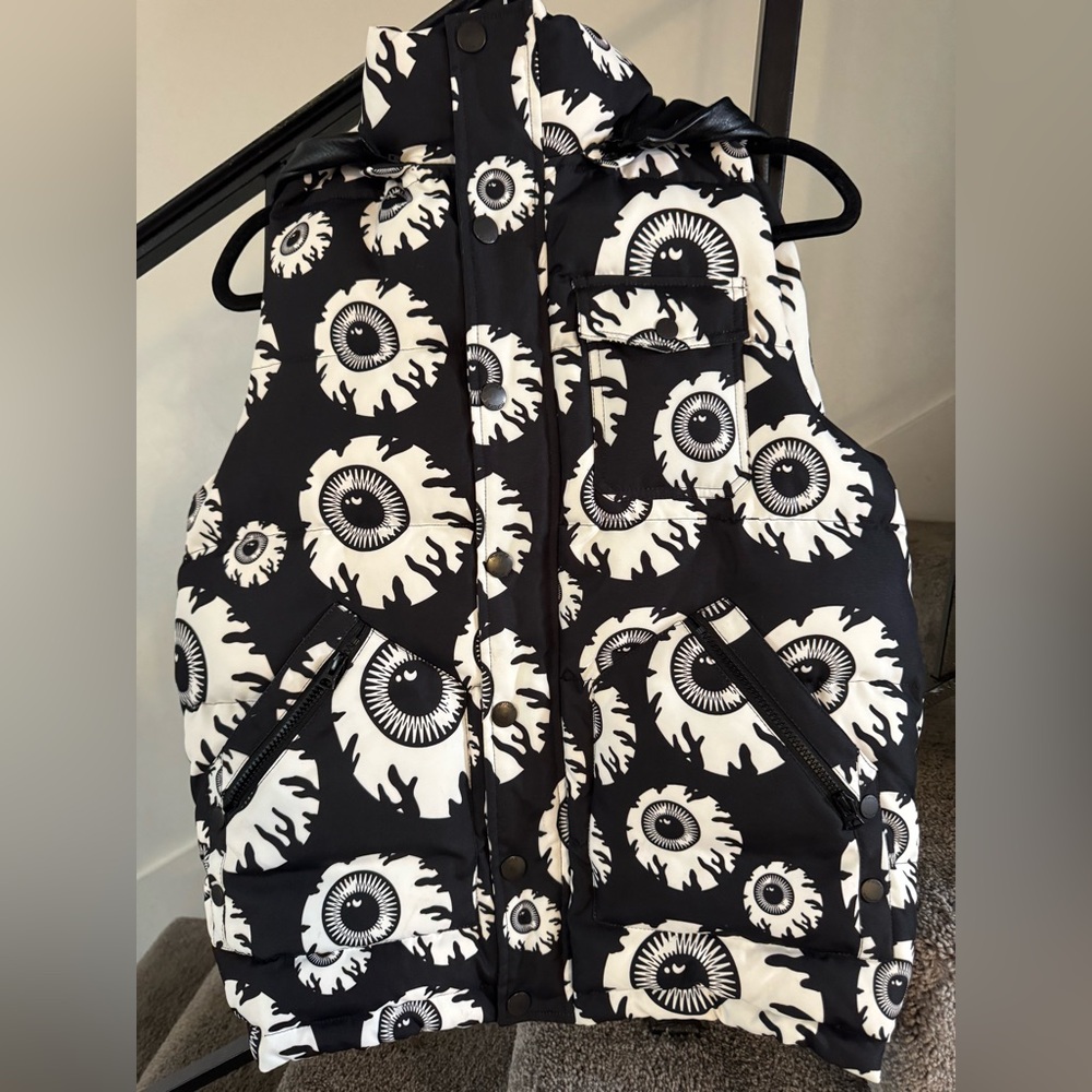 RARE Mishka NYC “Keep Watch” Puffer Vest | Size M | UNISEX | Mint Condition